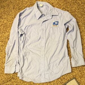 USPS Long Sleeve Button Down Shirt